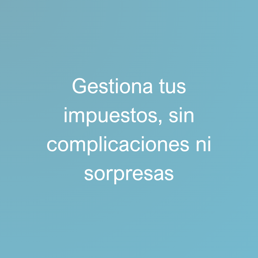 Asesoría tributaria